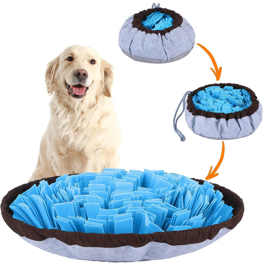 Adjustable Snuffle Foraging Interactive Mat